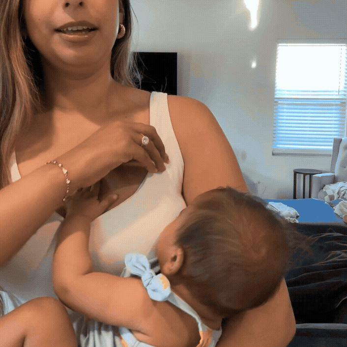 Pull down the outer layer